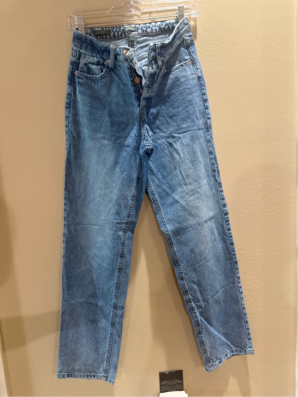 wild fable High-Rise Straight Leg Jeans in Classic Blue